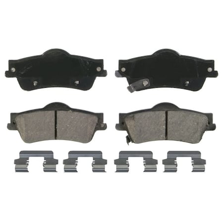 Wagner Brakes Ceramic Disc Pad Set, Zd1352 ZD1352